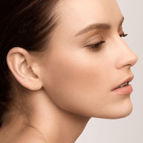 девушка с красивой кожей